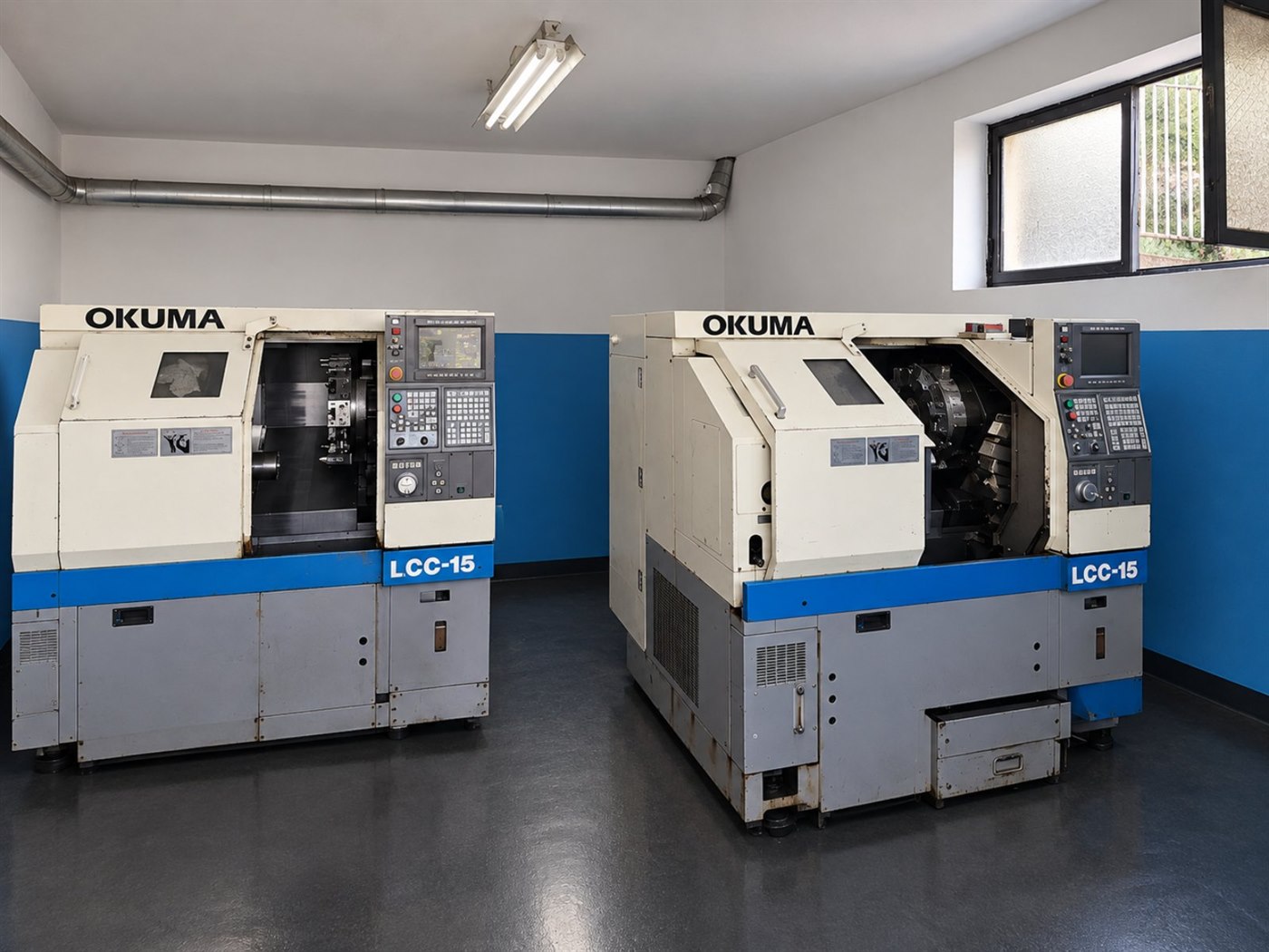 Dva CNC struga OKUMA LCC-15 u pogonu MB Inženjering, Župa