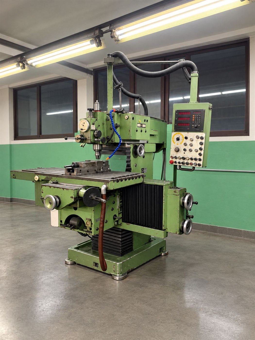 Univerzalna glodalica MAHO 800 u pogonu